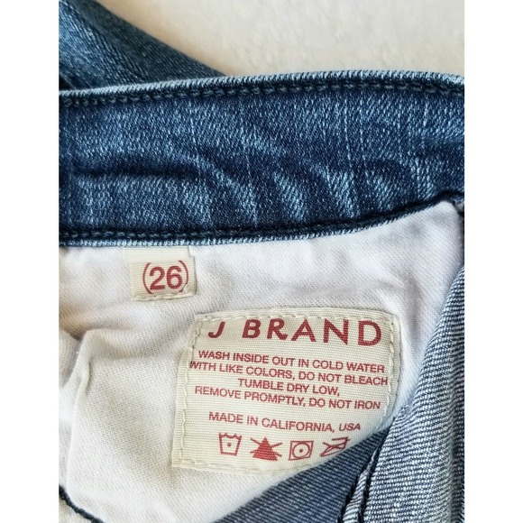 J BRAND "the-skinny" sleek-fit comfortable stretch anthropologie jeans $245 26 - Picture 9 of 10